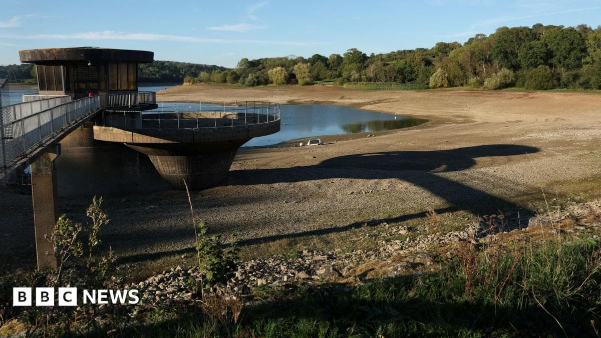 Severe drought declared in southern England: reservoirs at historically low levels