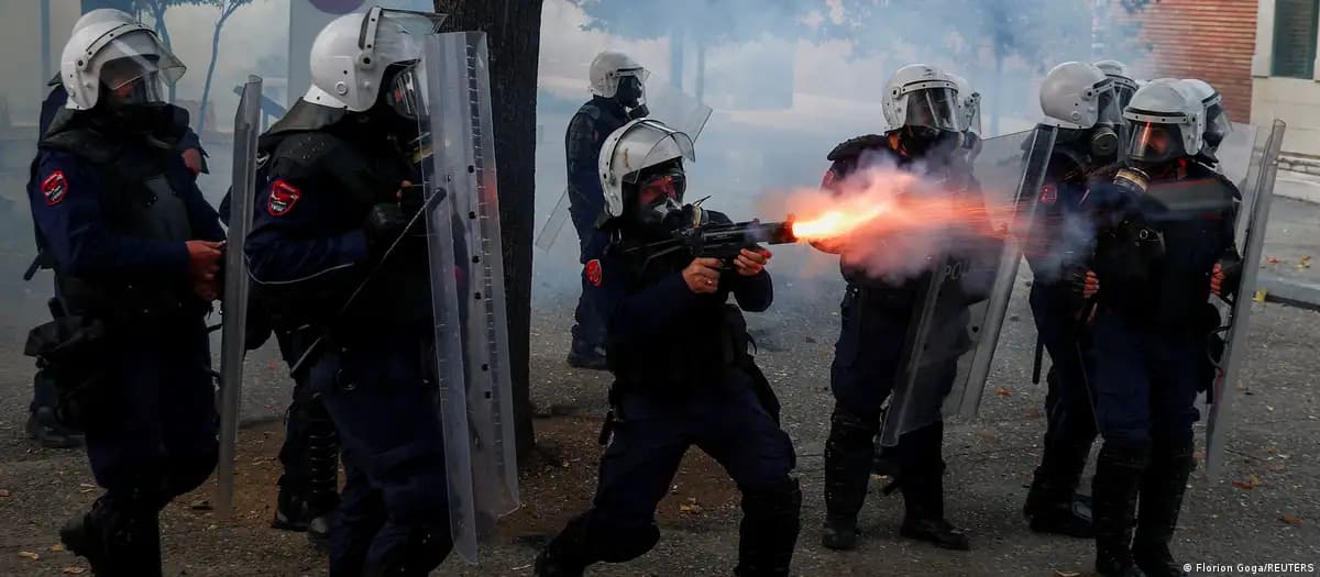 In Albania, student protests in Tirana escalated into clashes with police; opposition demands the prime minister's resignation