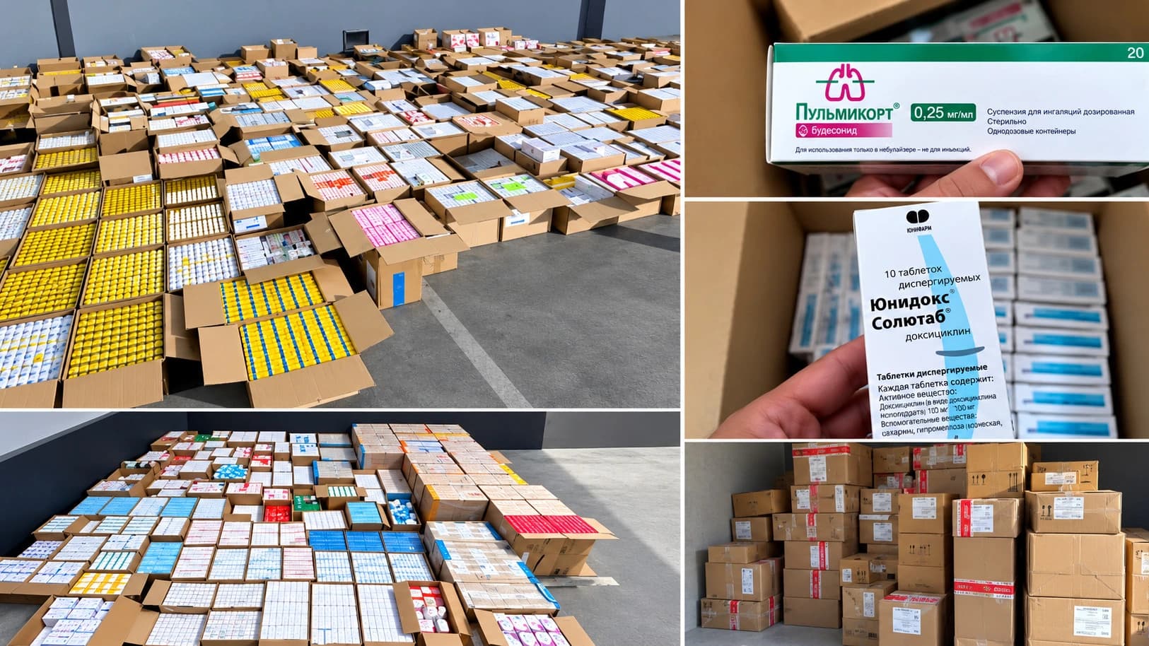 Unregistered medicines worth 5.2 billion soums seized in Namangan