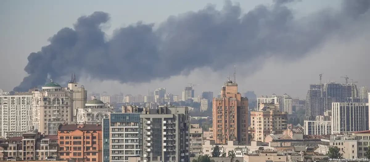 Missile hits nine-story building in Kyiv: 16 hospitalized, Zelensky says energy facility was targeted