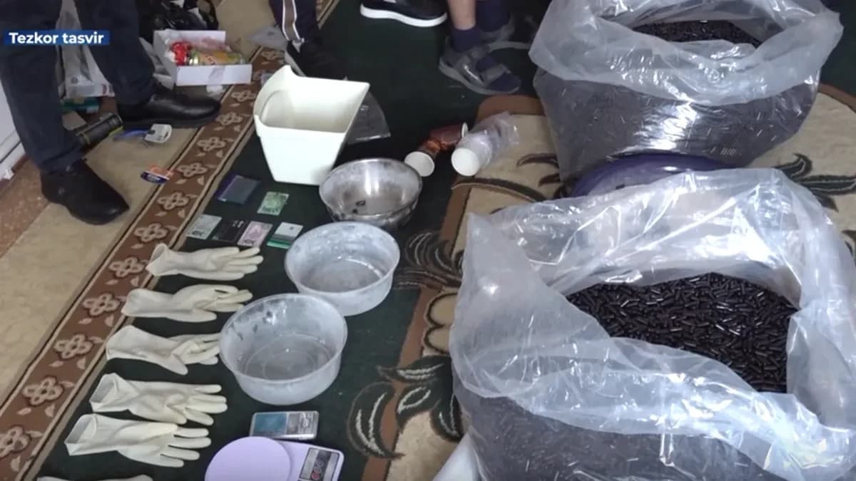 Underground Pregabalin Processing Lab Dismantled in Gulistan