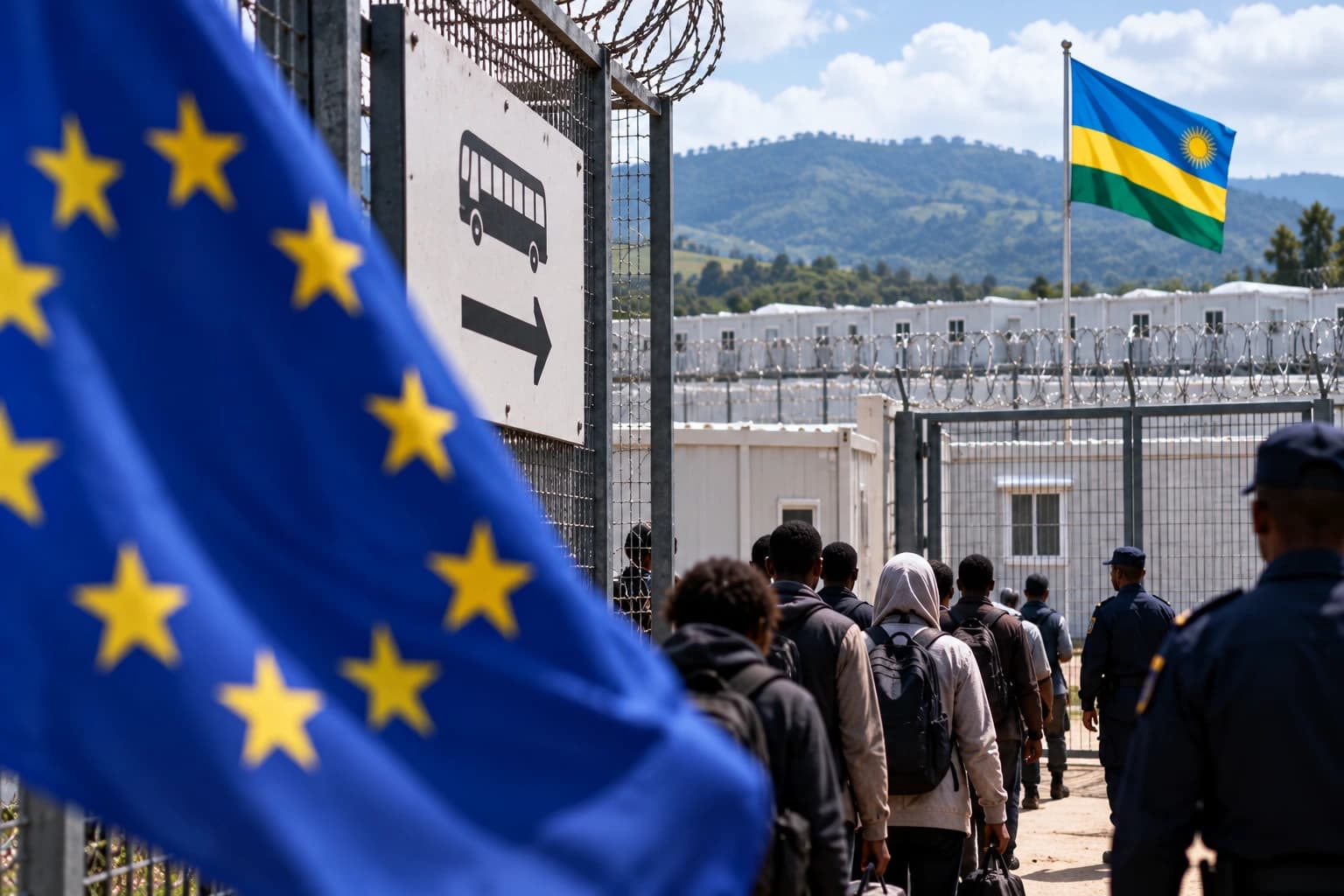 Five EU Countries Prepare Agreement on Migrant Deportation Center in Rwanda