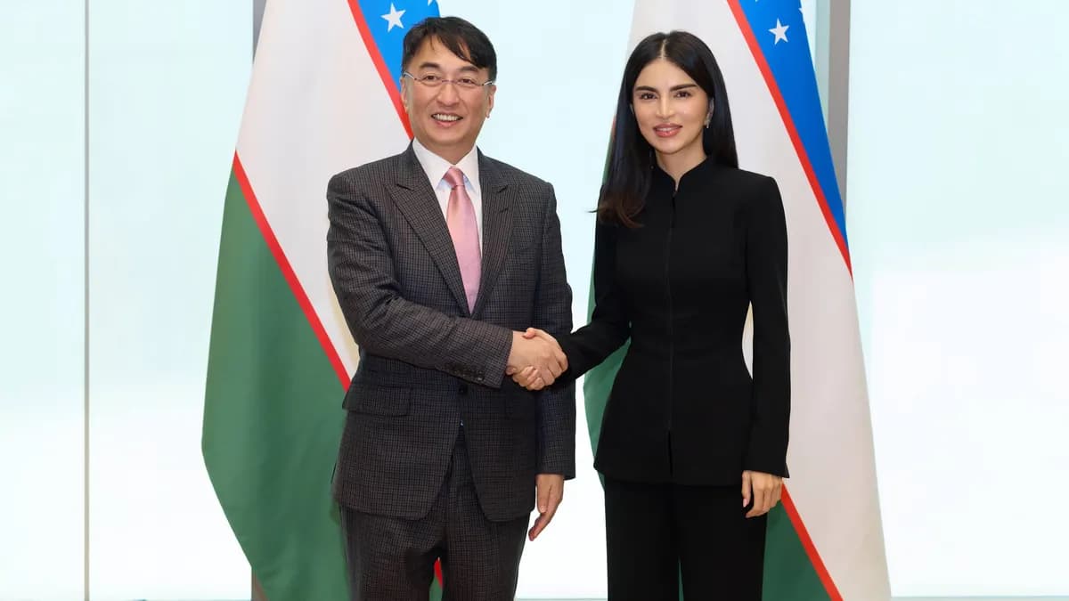 Saida Mirziyoyeva discussed projects in energy, New Tashkent and education with the head of Henderson Land Group