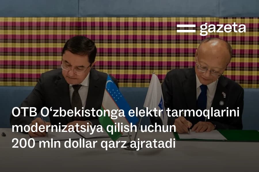 ADB Allocates $200 Million to Uzbekistan for Power Grid Modernization