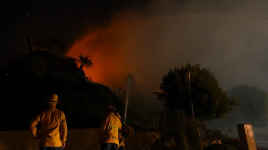 Norte Fire in Orange County, California: Mandatory Evacuations Ordered