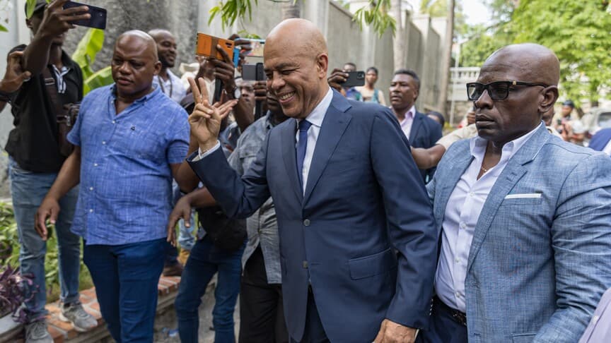 Former Haitian President Martelly Registers as Candidate for Upcoming Presidential Election