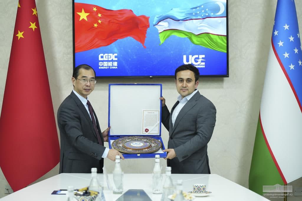 Uzbekhydroenergo and China Energy International Group discussed developing cooperation in hydropower