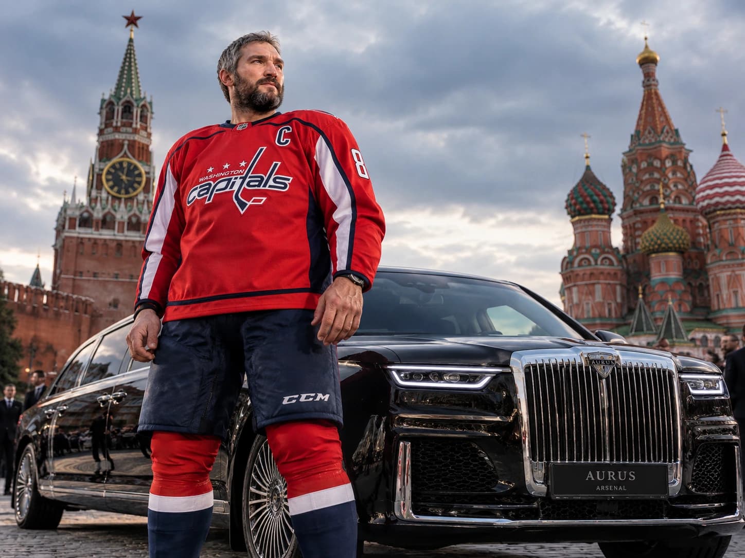 Ovechkin talks about his love for Aurus and the difficulties of fitting into Ferrari and Aston Martin