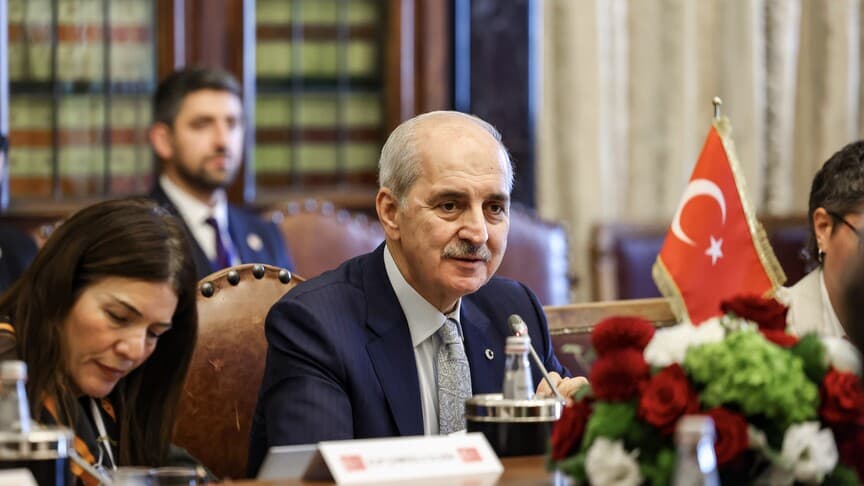 Спикер парламента Турции призвал международное сообщество отреагировать на нарушения Израилем международного права