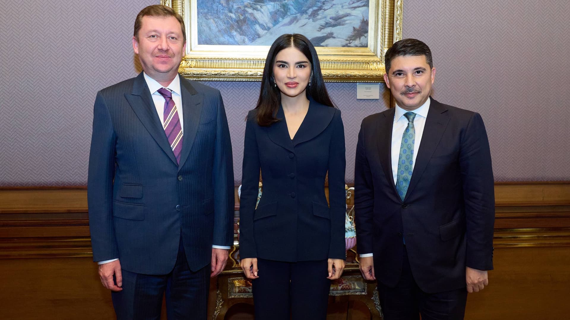 Saida Mirziyoyeva met with the head of the Turkish president's secretariat Hasan Dogan