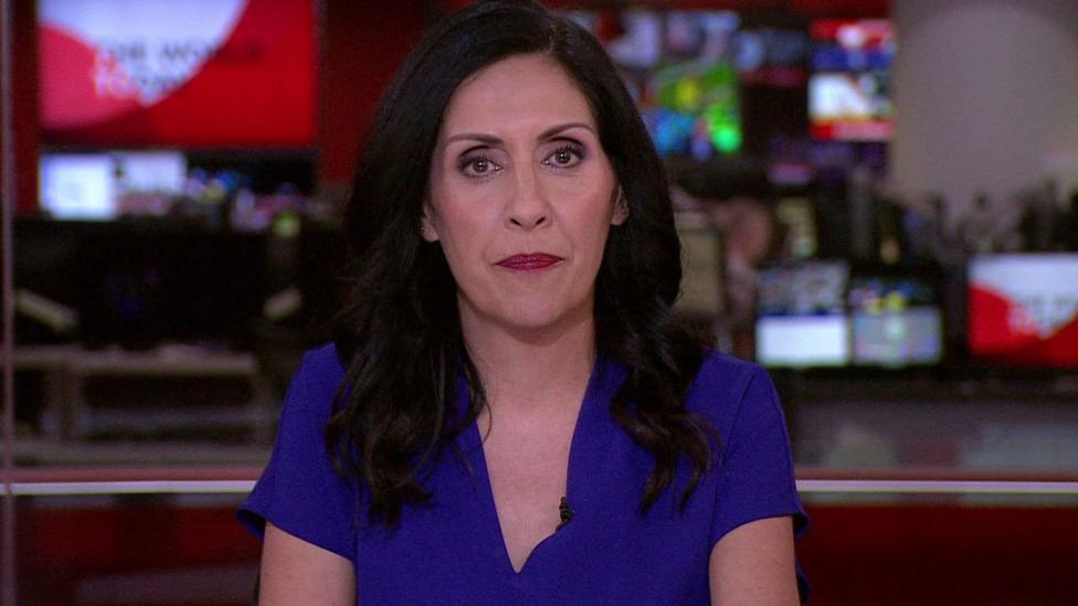BBC News Presenter Maryam Moshiri presenting The World Today from Broadcasting House, July 1st 2026.