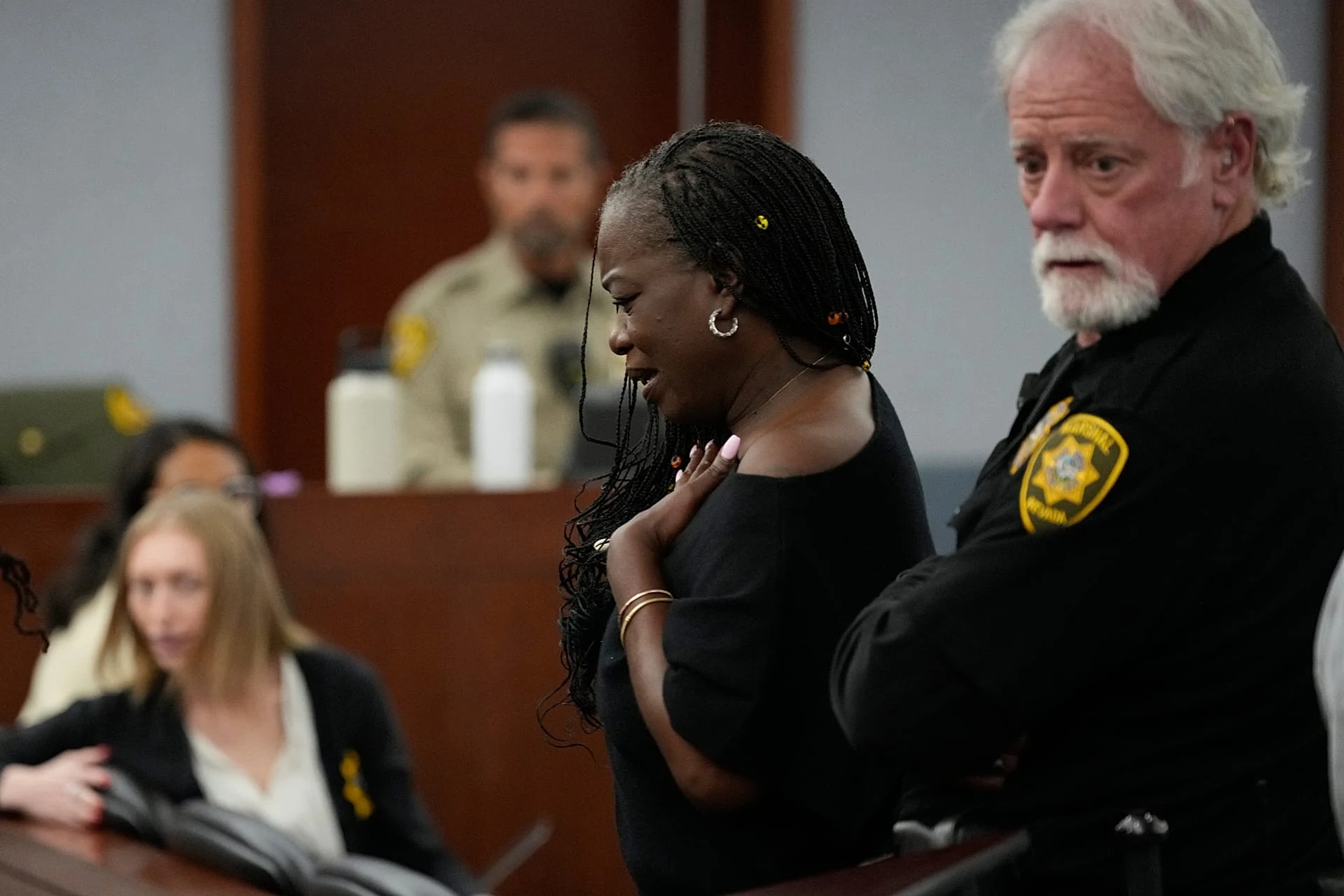 Sekyiwa "Set" Shakur attends the trial of Duane Davis in Las Vegas, 13 October, 2026
