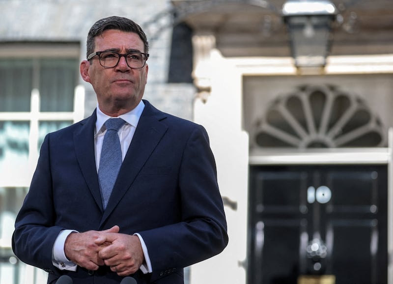 Prime Minister Andy Burnham's public spending plans will rely on increasing taxes. Reuters