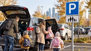 In Russia, a new parking sign for families with many children will be prepared by the end of the year