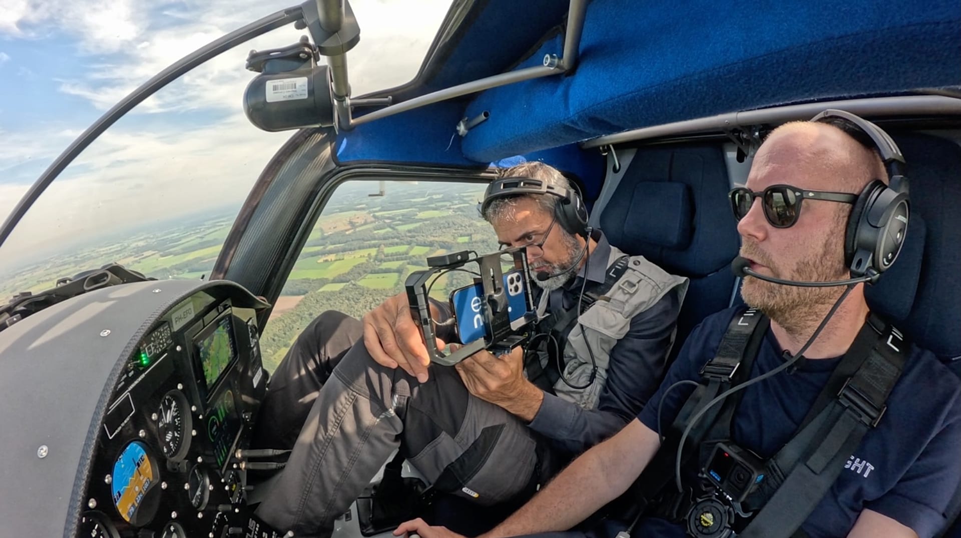 Merlijn van Vliet: “We can fly 45 to 50 minutes and still have ten minutes of reserve capacity.”