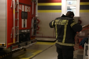 In Kargopol, a wooden house — an architectural monument from 1916 — caught fire