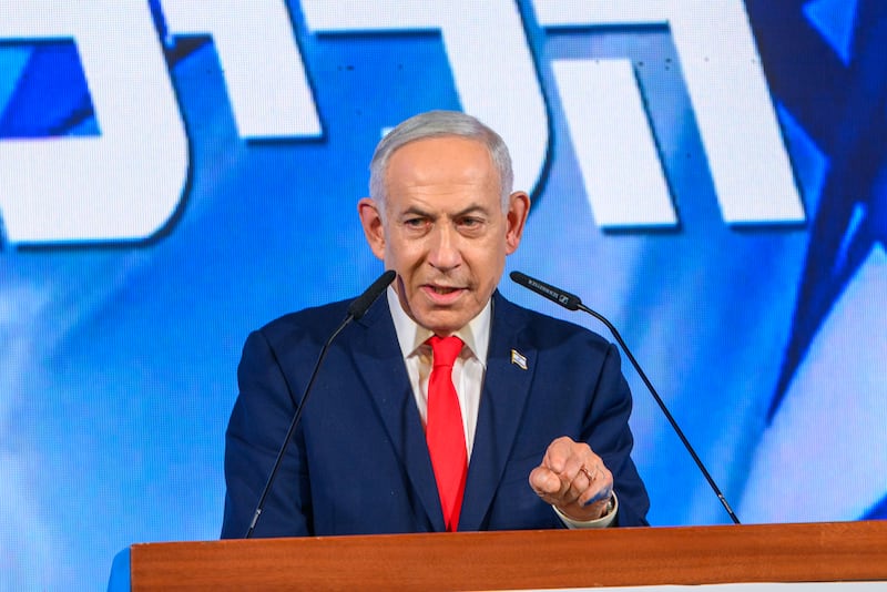 Isroil bosh vaziri Benyamin Netanyahu. Getty