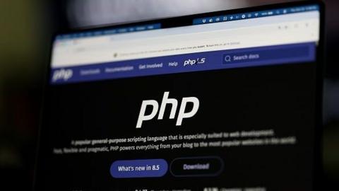php.net bosh ekranining tasviri