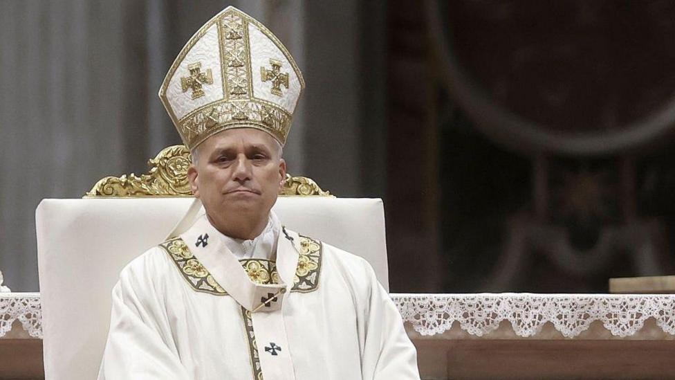 Pope Leo XIV leads Blessed Virgin Mary of Guadalupe Holy Mass at St. Peter's Basilica at the Vatican on December 12, 2025 in Vatican City, Vatican