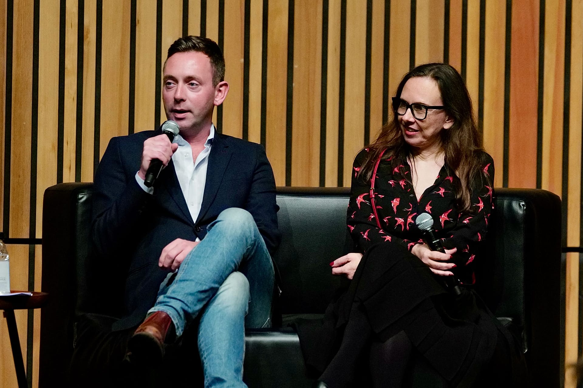 Ragnar Jónasson and Yrsa Sigurðardóttir.