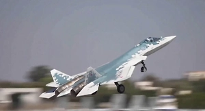 At the limit of its capabilities: The Russian Su-57 withstands one of the most demanding flight regimes
