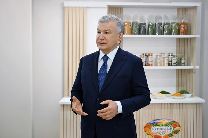 Qashqadaryo region, Shavkat Mirziyoyev, Wosune Food Ingredients Karshi