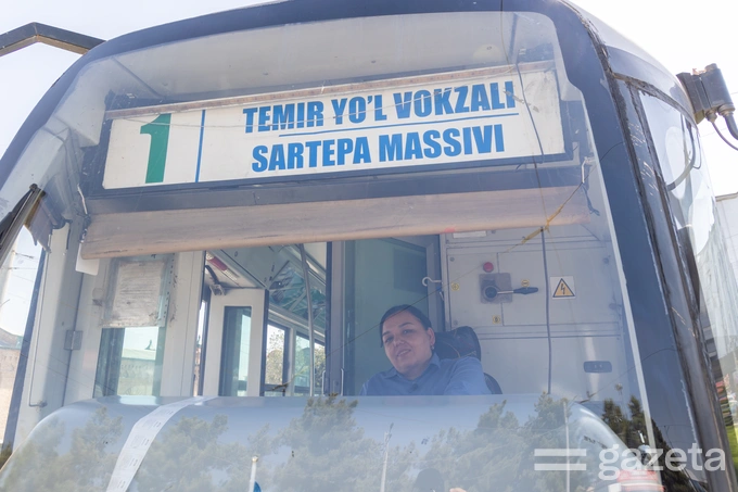 dilorom obloqulova, maşinist ayol, samarqand, tramvay