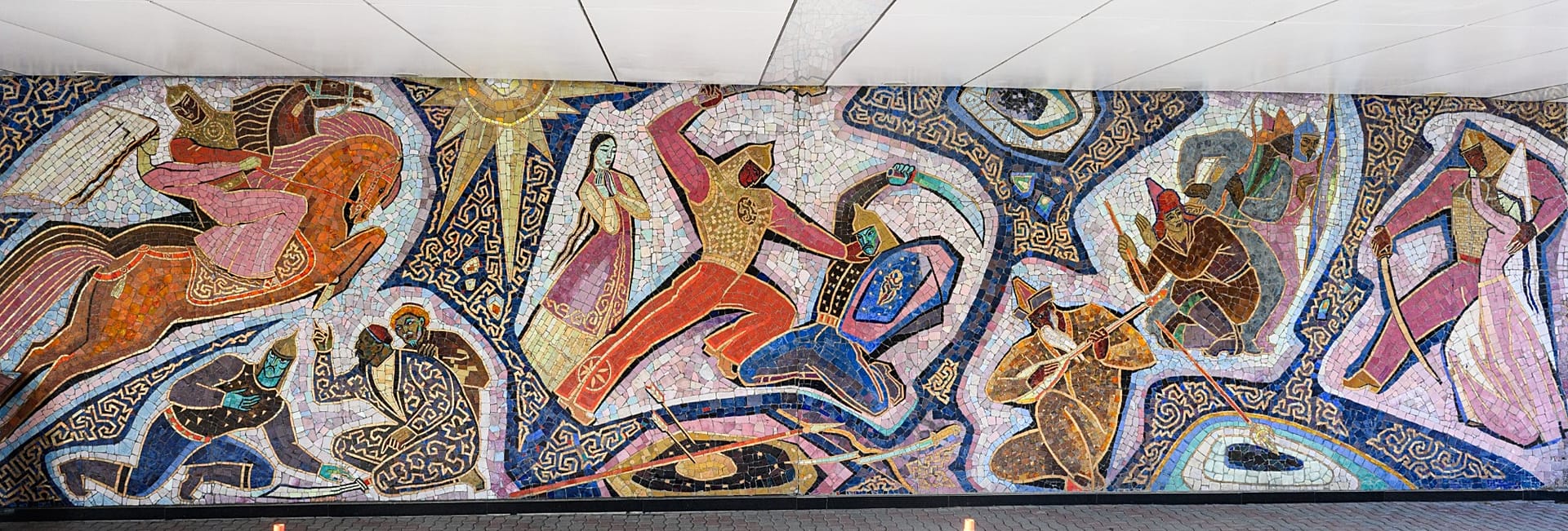 Soviet-era mosaic