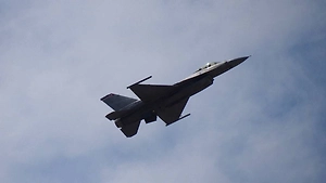 The pilot of an American F-16 that crashed in Germany ejected and is receiving assistance