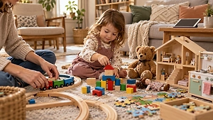 Back to childhood: Parents are massively swapping gadgets for good old toys