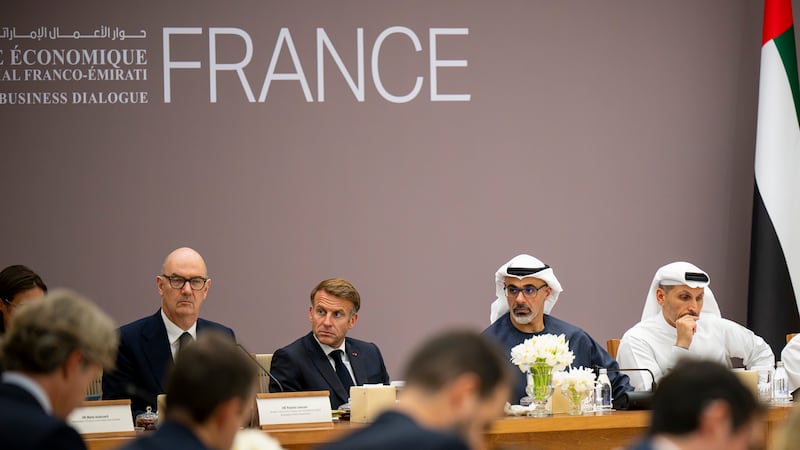 The UAE-France Business Dialogue in Abu Dhabi. Abu Dhabi Media Office