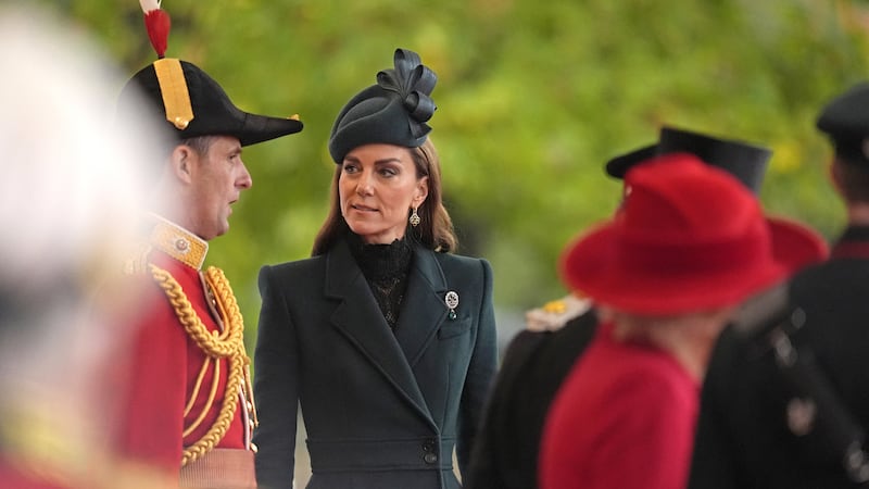 Catherine, Princess of Wales, attends the reception in Windsor. Reuters
