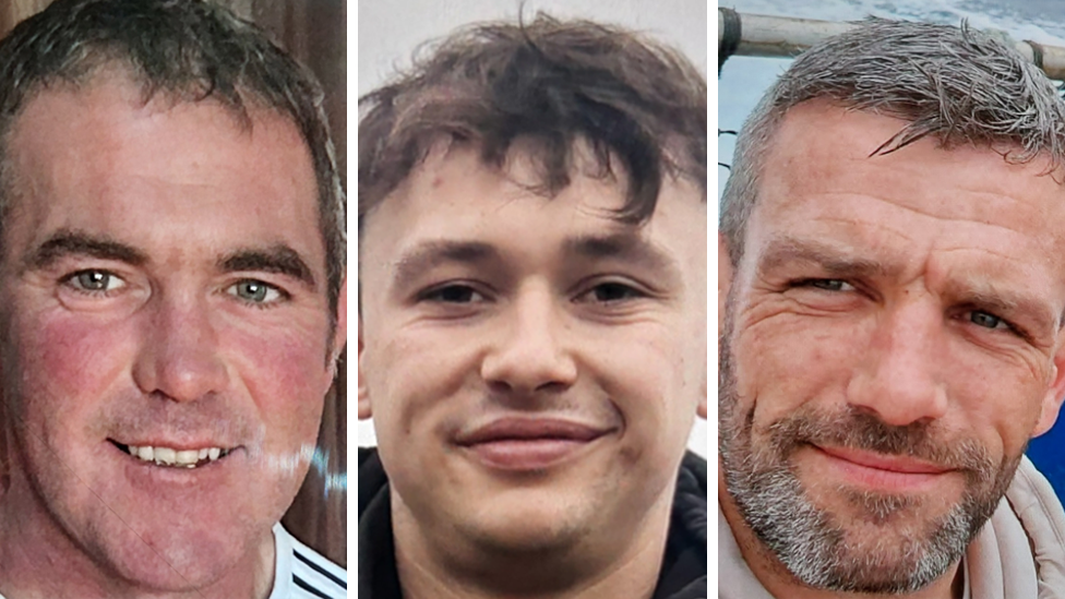 The men are pictured in a composite image.