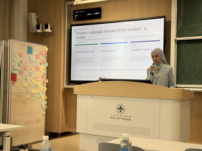 femmy, it park, interview, maftuna karimova, startup