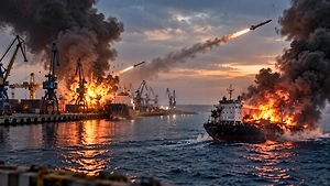 One in port, the other at sea: Russian forces struck two dry cargo ships carrying cargo for the Ukrainian military