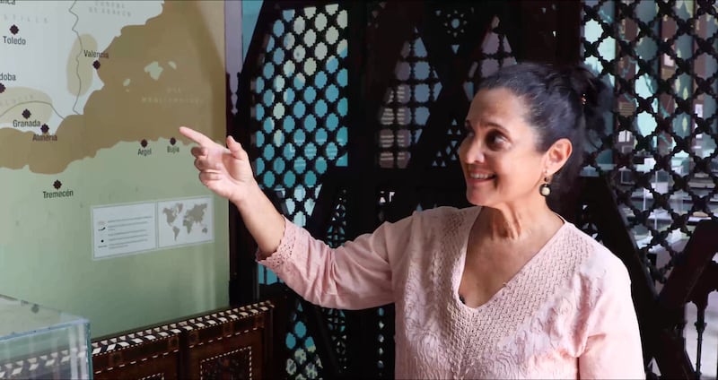 Jackeline Diaz Fuentes, director of Casa de los Arabes. Ahmed Issawy / The National