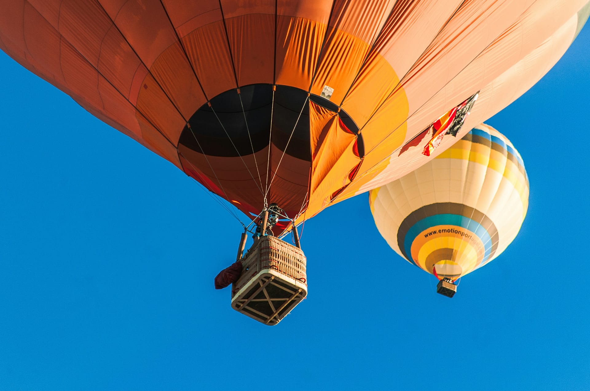 November sees countless hot air balloons take to the skies of Portugal's Alentejo region