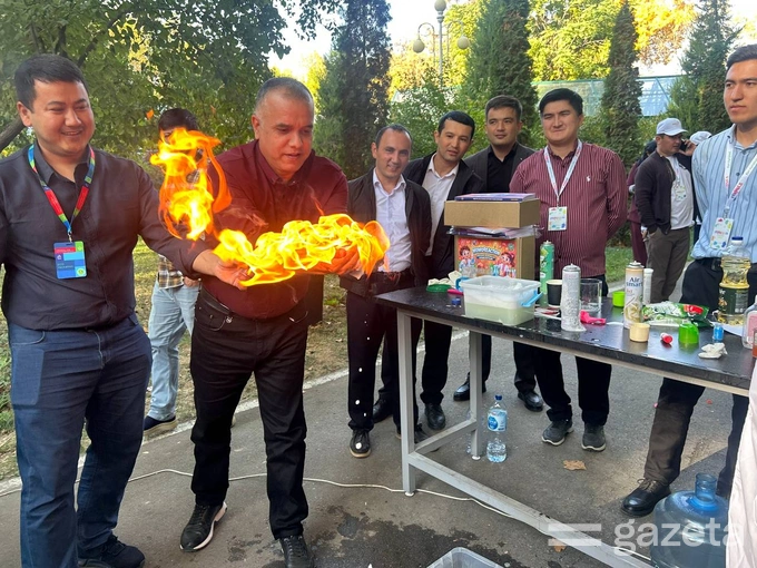 Chemical experiment.