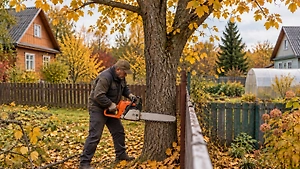 Dacha owners explained why you cannot cut down a neighbor's tree on your own